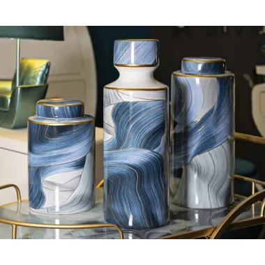 Wazon ceramiczny ELEGANT TALL 14x40 cm